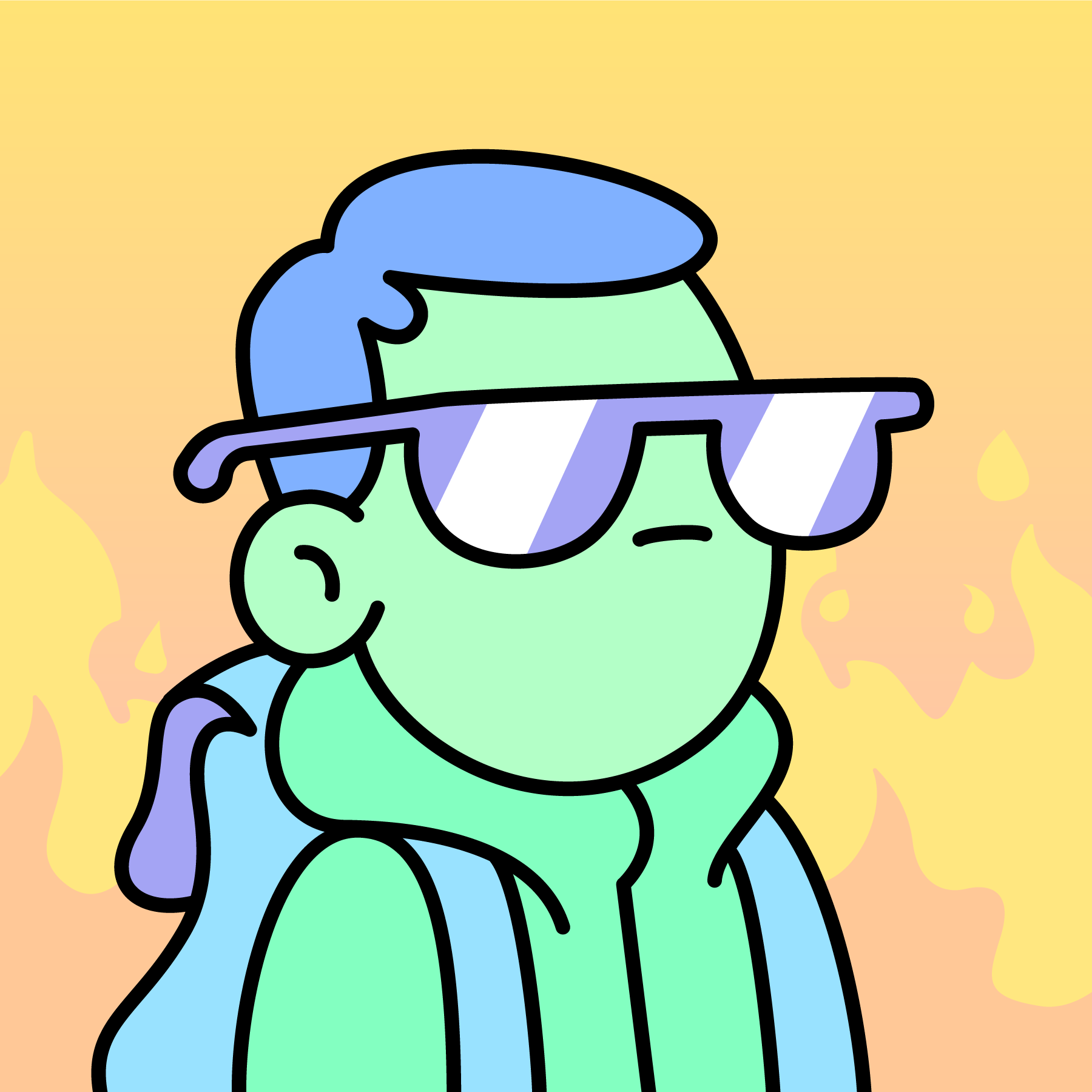 The Doodles Founders - Doodles - Doodle #8324 - NFT # 8324