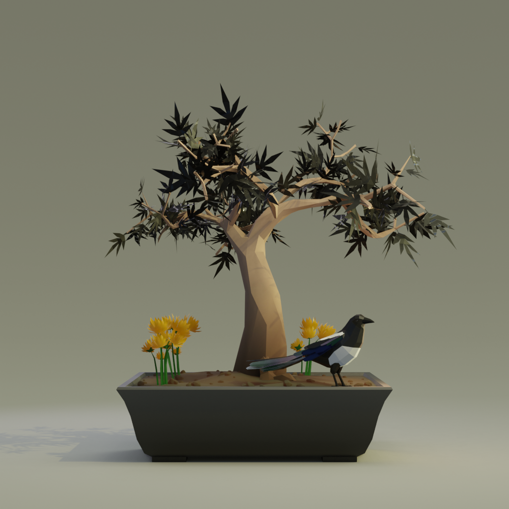 ZENFT Garden Society - Bonsai - Bonsai #8433 - NFT # 8433