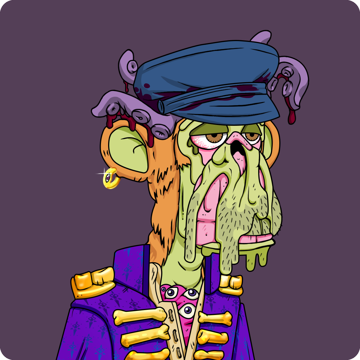 Yuga Labs - Mutant Ape Yacht Club - NFT # 12504