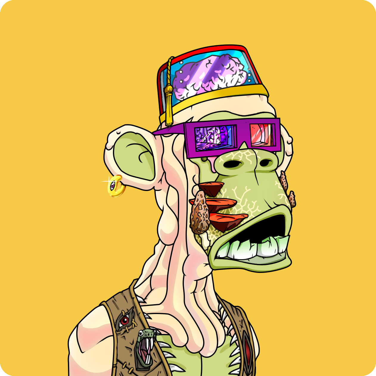 Yuga Labs - Mutant Ape Yacht Club - NFT # 17088