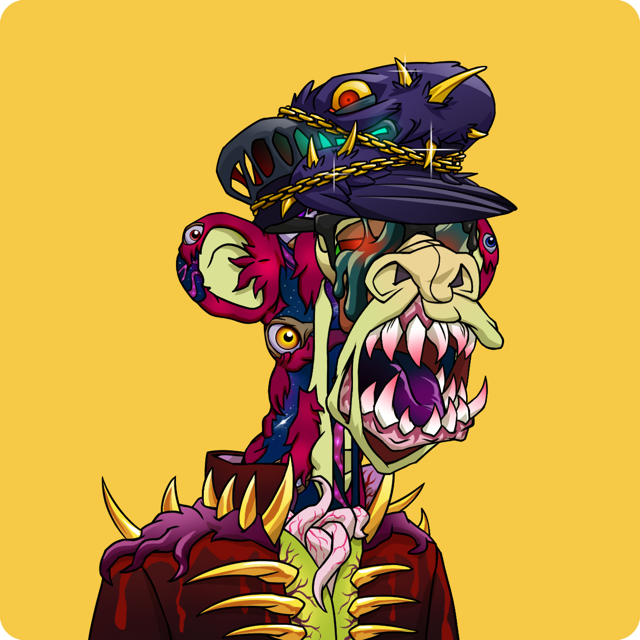 Yuga Labs - Mutant Ape Yacht Club - NFT # 18255