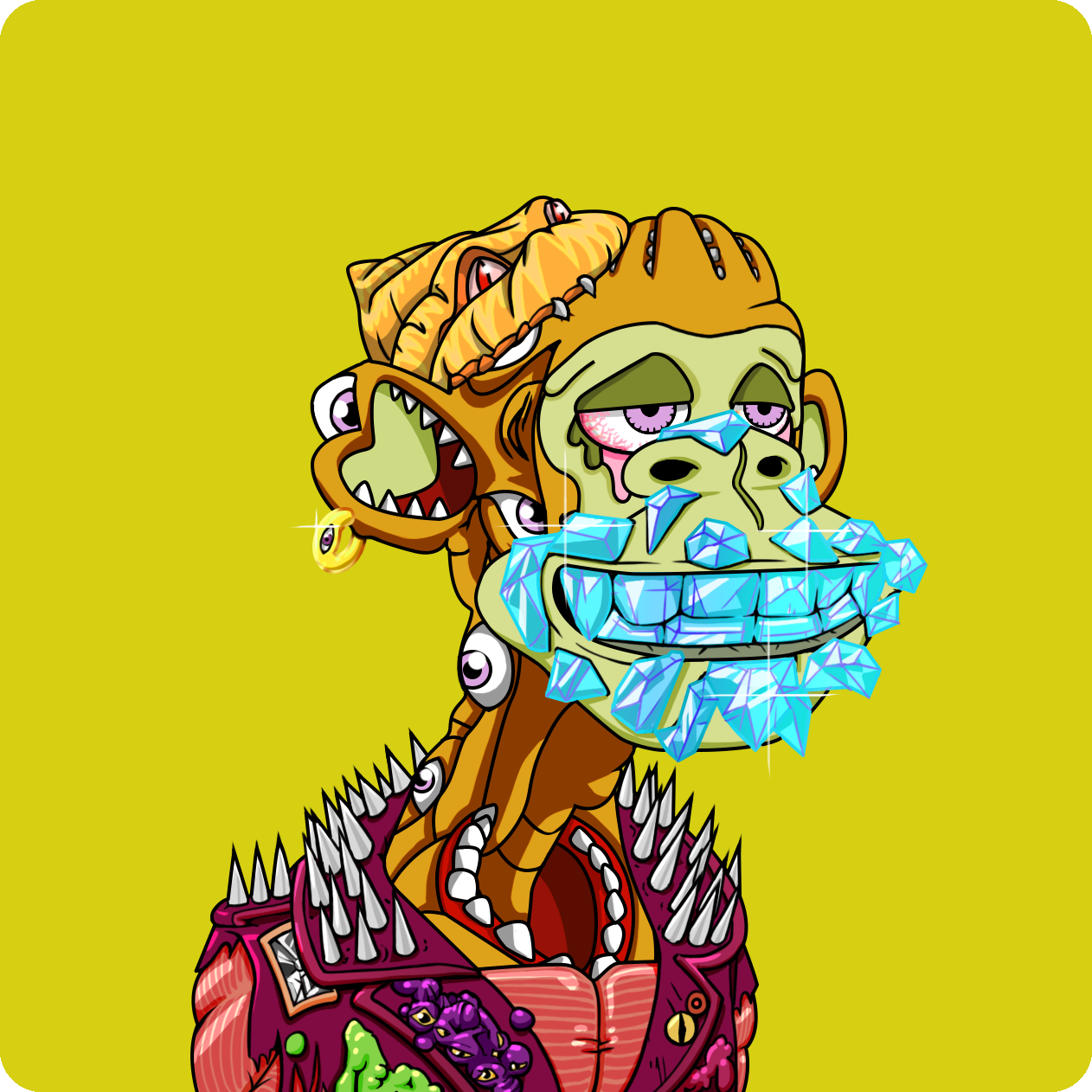 Yuga Labs - Mutant Ape Yacht Club - NFT # 7477