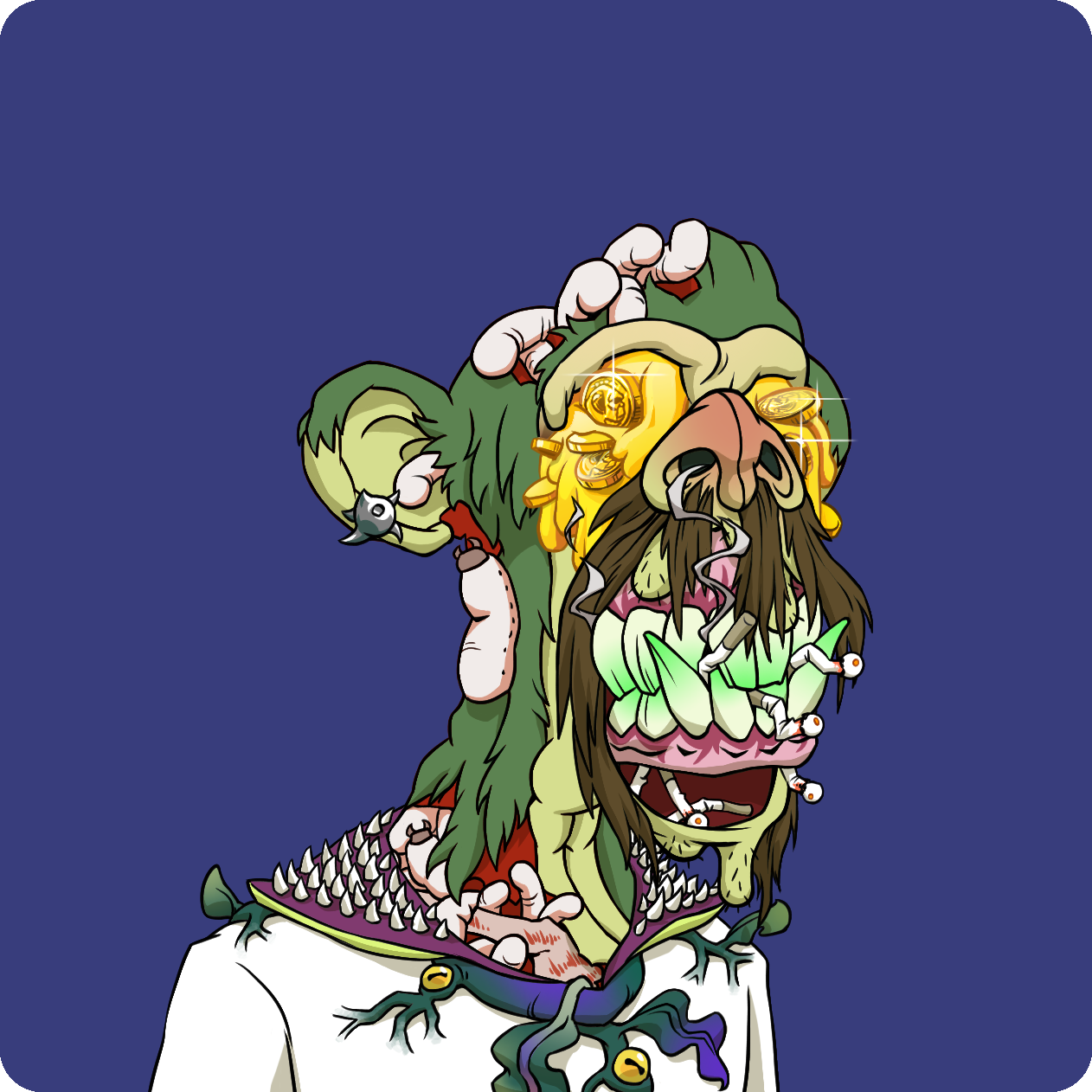 Yuga Labs - Mutant Ape Yacht Club - NFT # 17909