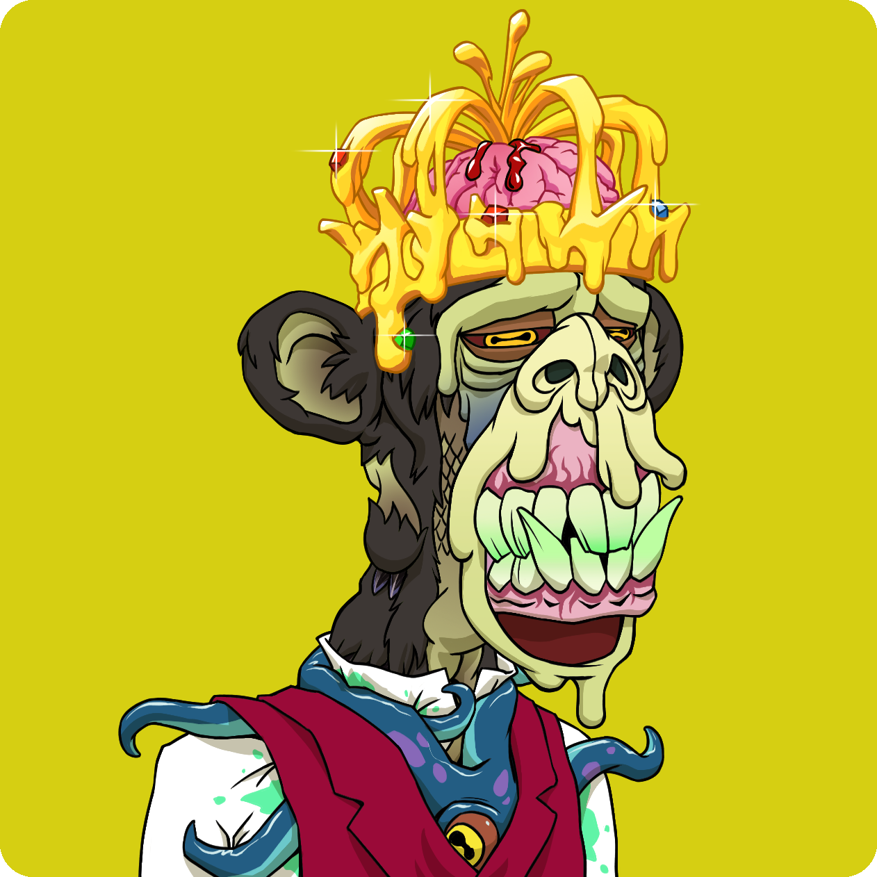 Yuga Labs - Mutant Ape Yacht Club - NFT # 10105