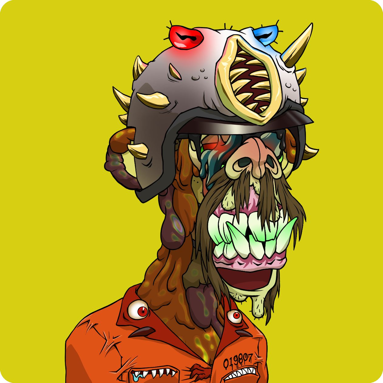 Yuga Labs - Mutant Ape Yacht Club - NFT # 897