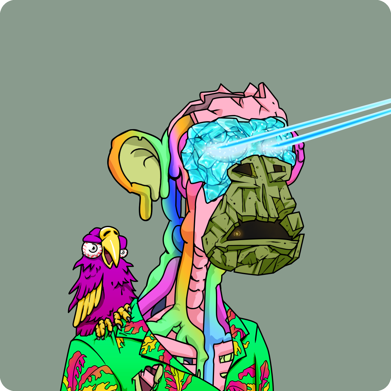 Yuga Labs - Mutant Ape Yacht Club - NFT # 14976