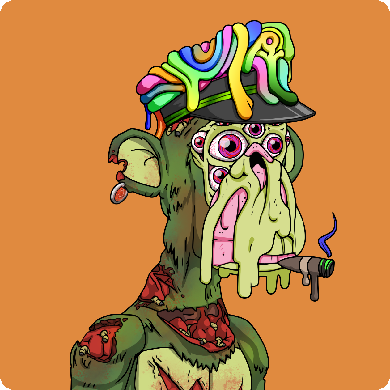 Yuga Labs - Mutant Ape Yacht Club - NFT # 844