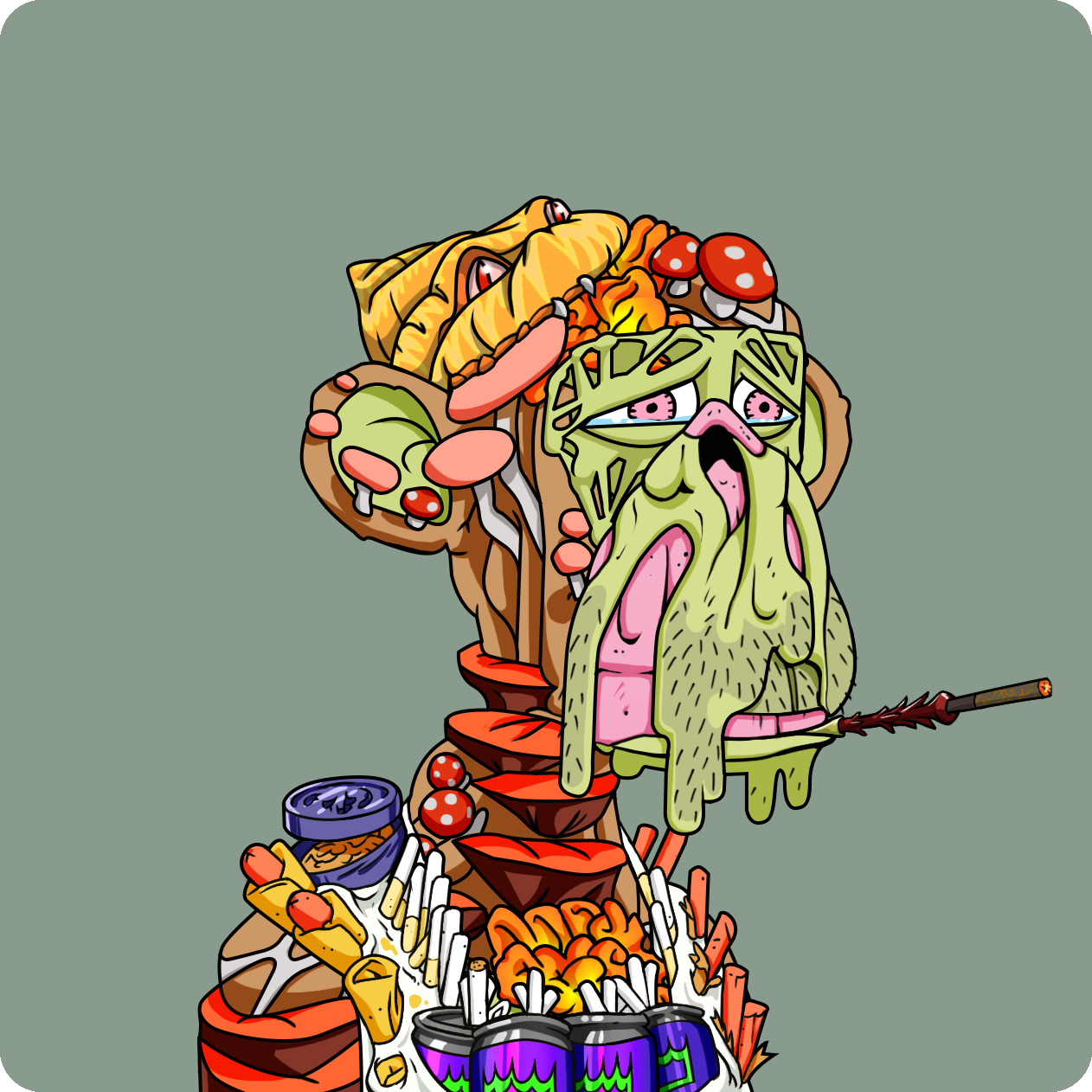 Yuga Labs - Mutant Ape Yacht Club - NFT # 18044