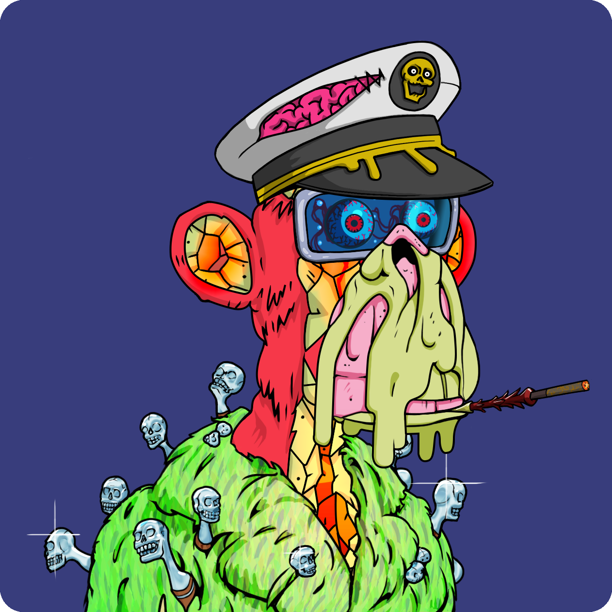 Yuga Labs - Mutant Ape Yacht Club - NFT # 17200