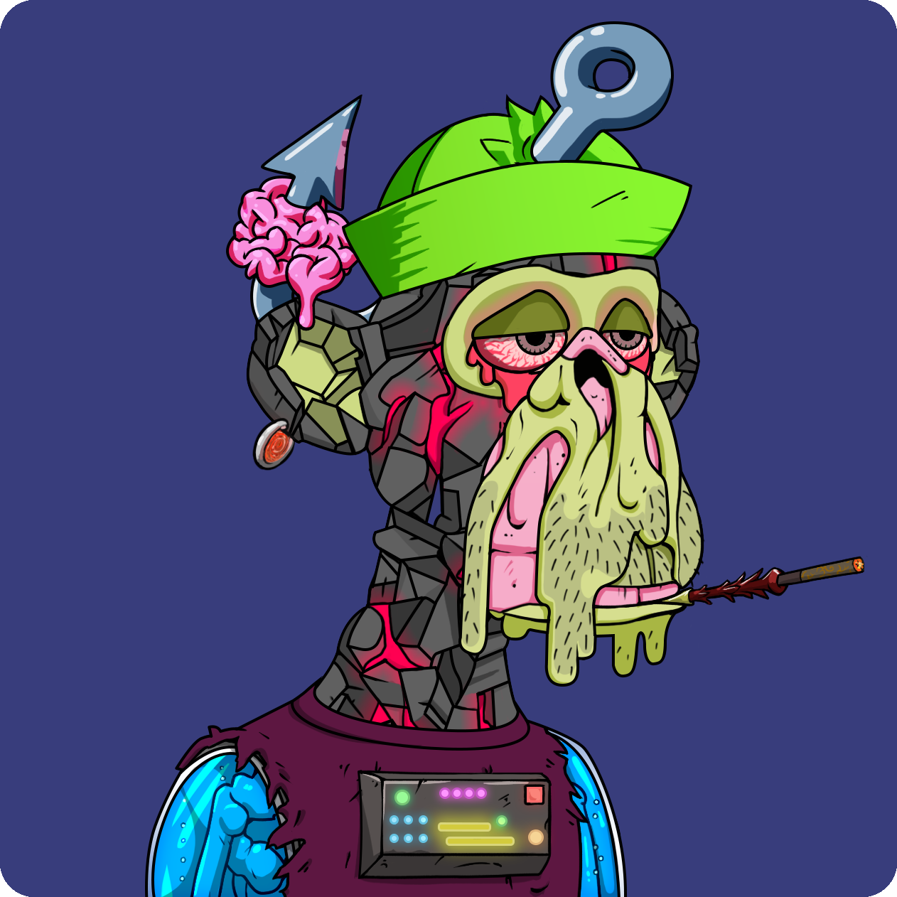 Yuga Labs - Mutant Ape Yacht Club - NFT # 21628