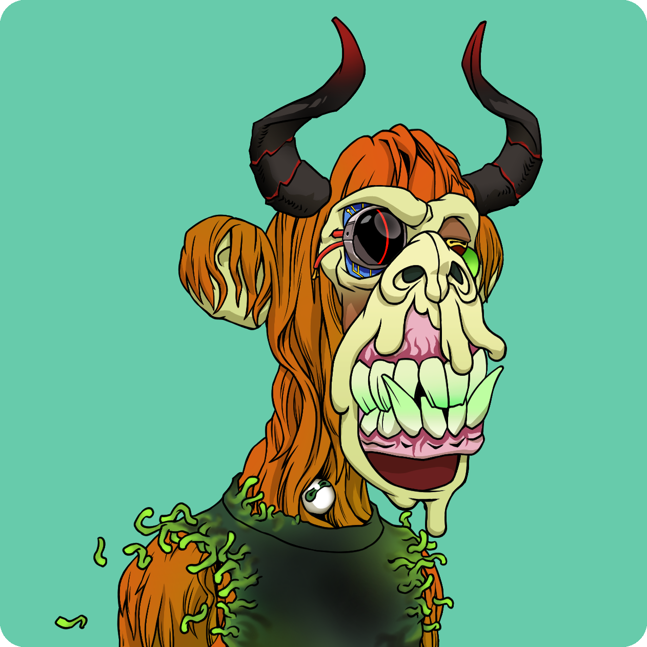 Yuga Labs - Mutant Ape Yacht Club - NFT # 22447