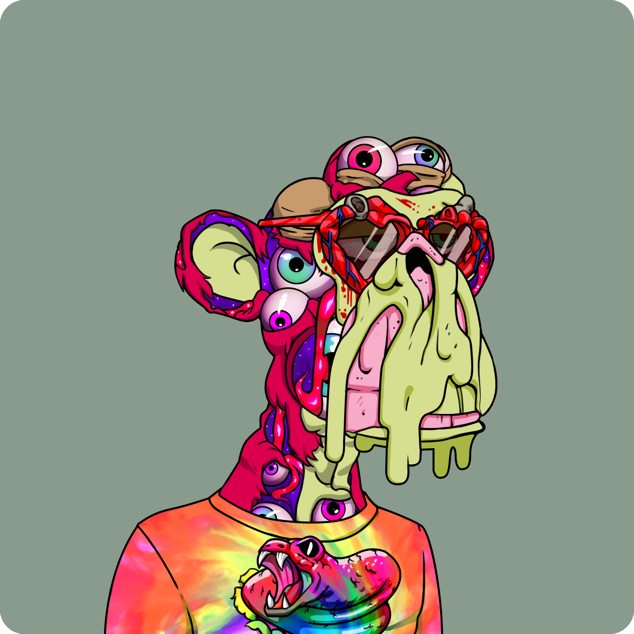 Yuga Labs - Mutant Ape Yacht Club - NFT # 11758