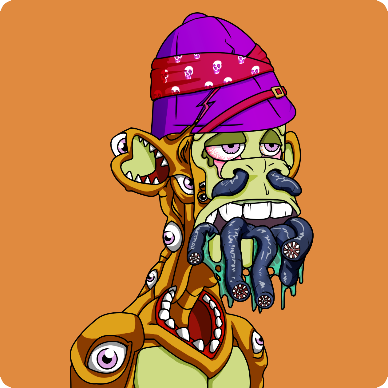 Yuga Labs - Mutant Ape Yacht Club - NFT # 25348