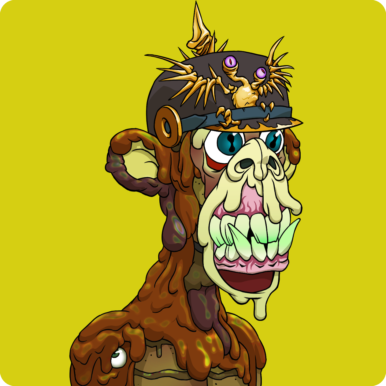 Yuga Labs - Mutant Ape Yacht Club - NFT # 1675