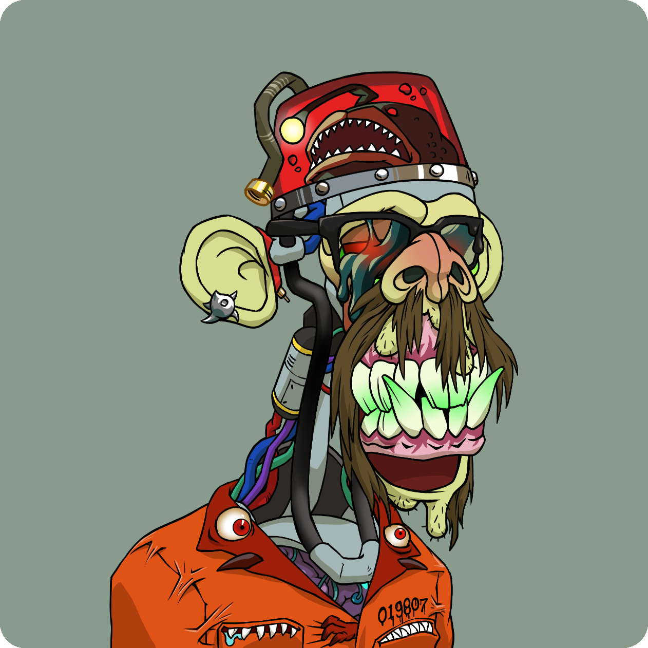 Yuga Labs - Mutant Ape Yacht Club - NFT # 5661