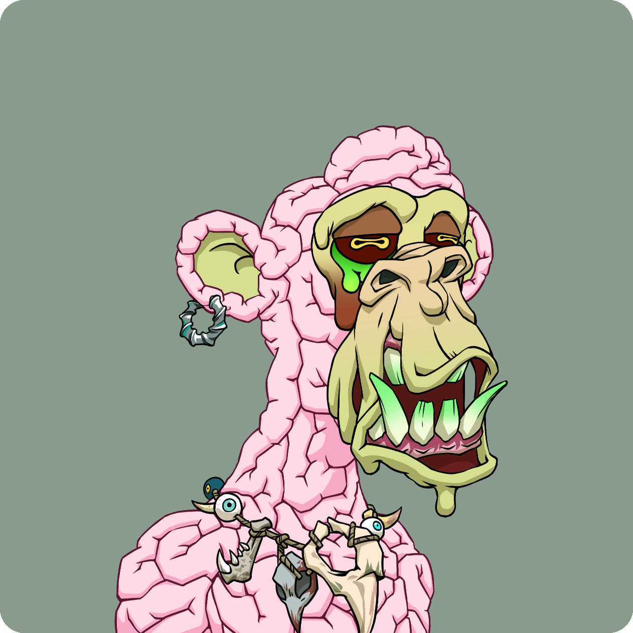 Yuga Labs - Mutant Ape Yacht Club - NFT # 21363