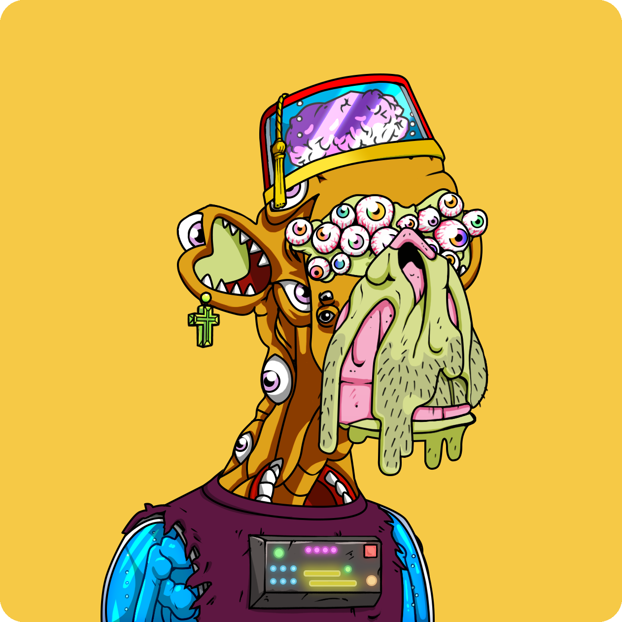 Yuga Labs - Mutant Ape Yacht Club - NFT # 10752