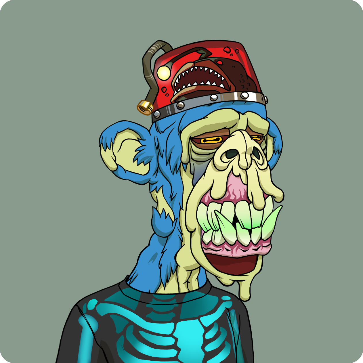 Yuga Labs - Mutant Ape Yacht Club - NFT # 24845