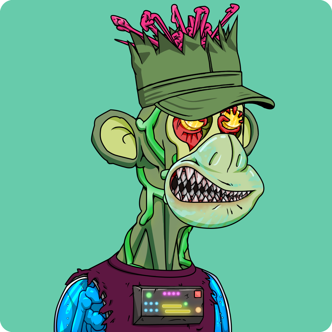 Yuga Labs - Mutant Ape Yacht Club - NFT # 2919