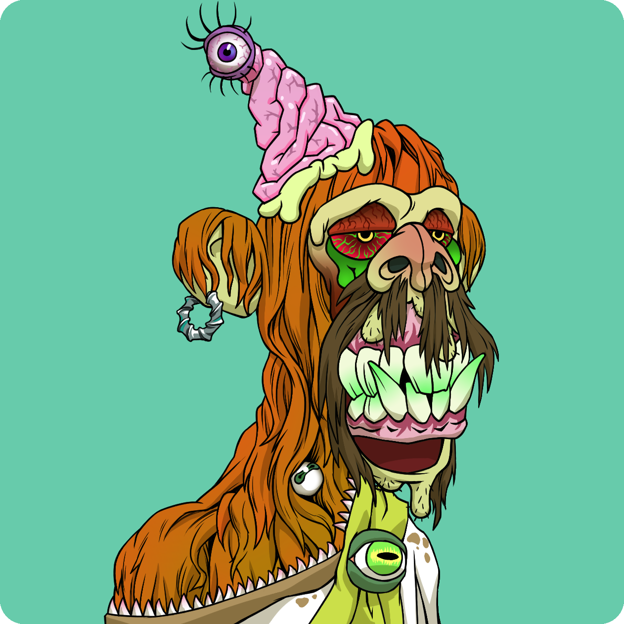 Yuga Labs - Mutant Ape Yacht Club - NFT # 12329