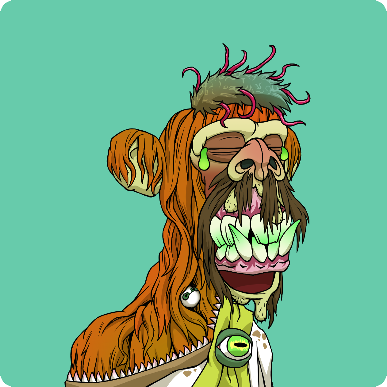 Yuga Labs - Mutant Ape Yacht Club - NFT # 4748