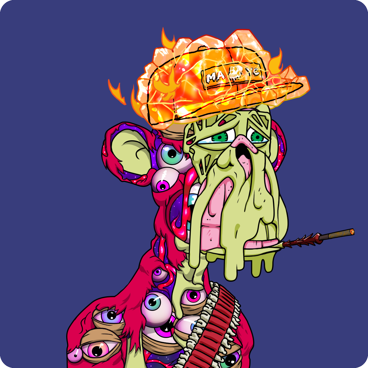 Yuga Labs - Mutant Ape Yacht Club - NFT # 9614