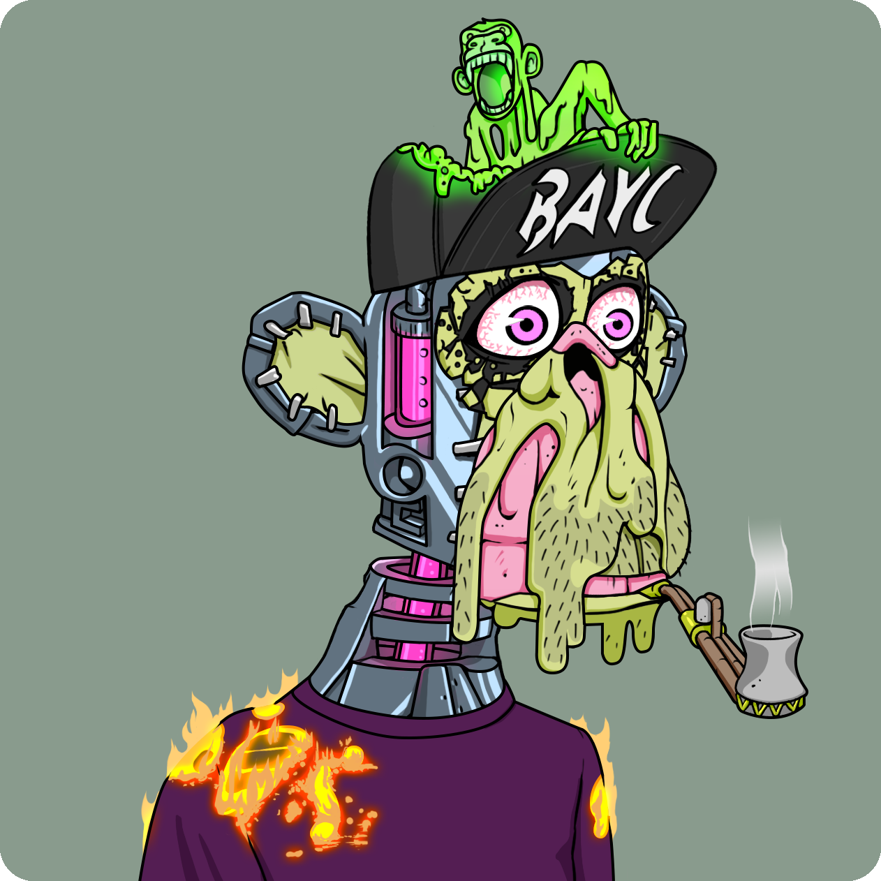 Yuga Labs - Mutant Ape Yacht Club - NFT # 8176