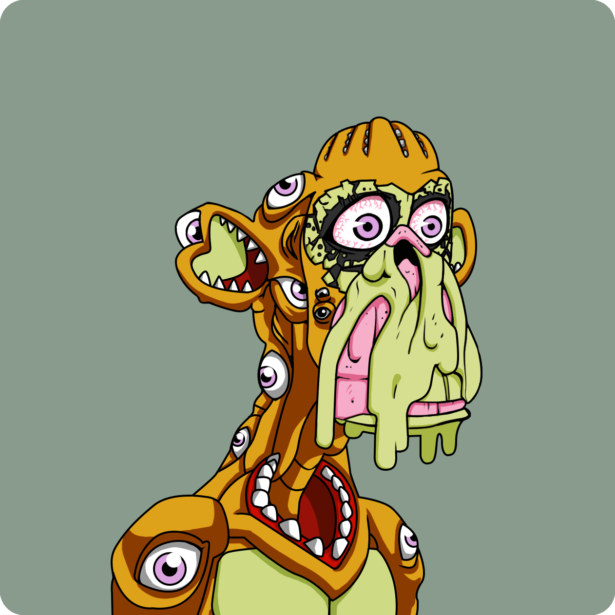 Yuga Labs - Mutant Ape Yacht Club - NFT # 8362