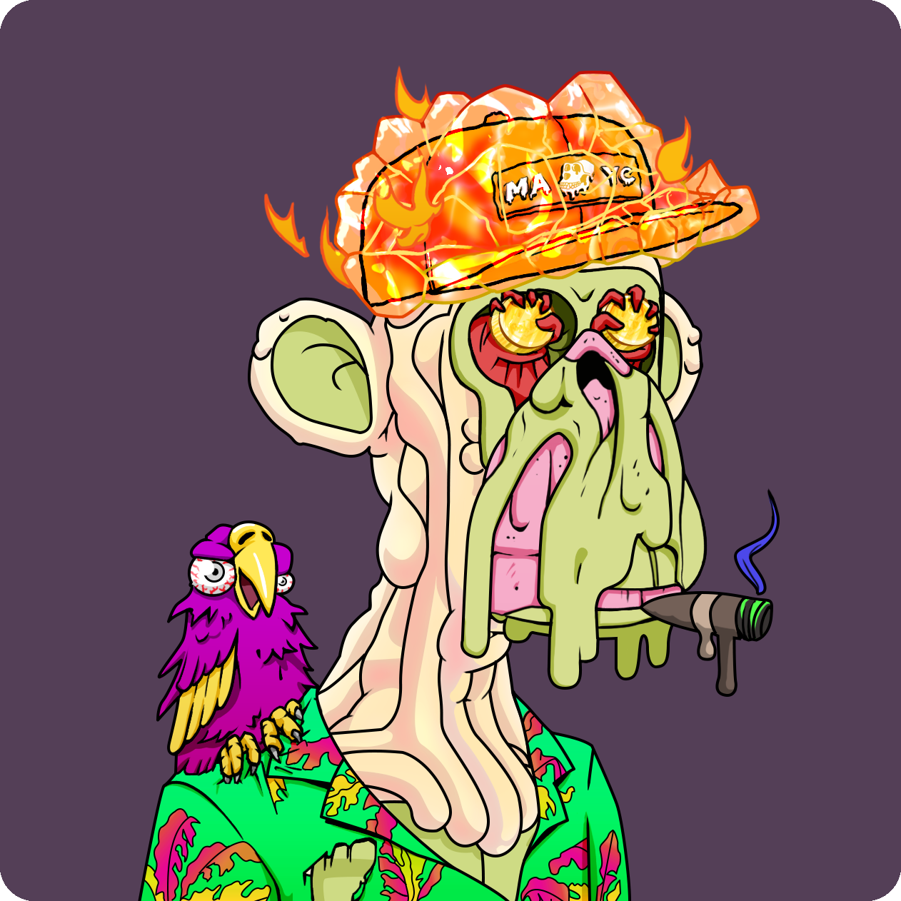 Yuga Labs - Mutant Ape Yacht Club - NFT # 2293