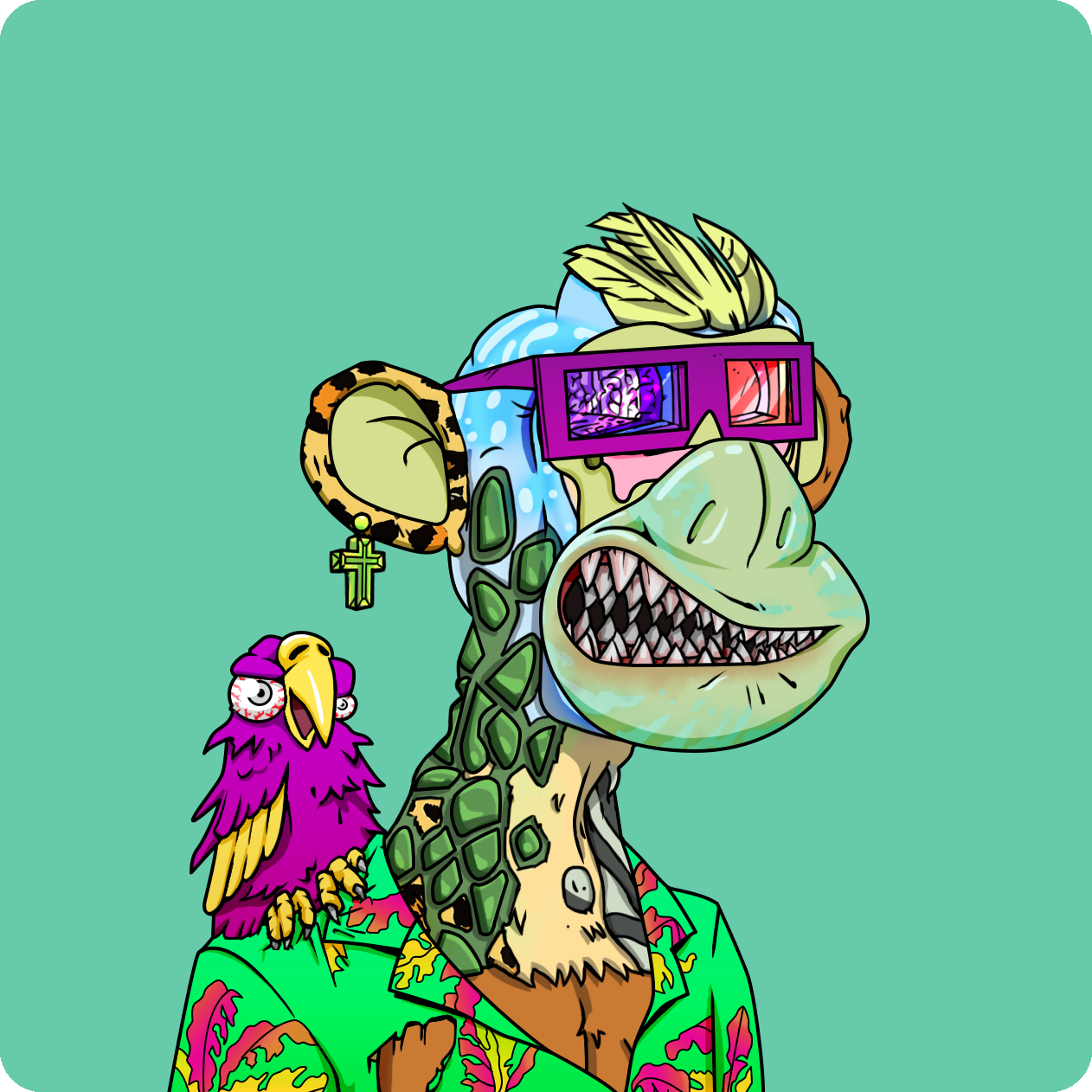 Yuga Labs - Mutant Ape Yacht Club - NFT # 6969