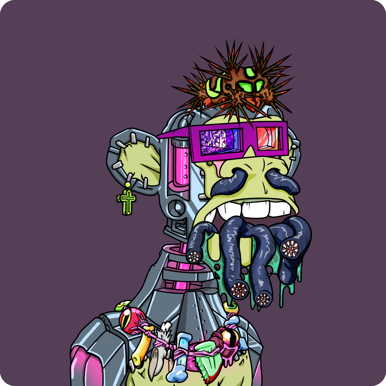 Yuga Labs - Mutant Ape Yacht Club - NFT # 1383