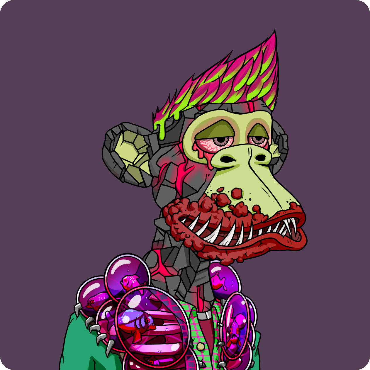 Yuga Labs - Mutant Ape Yacht Club - NFT # 22818