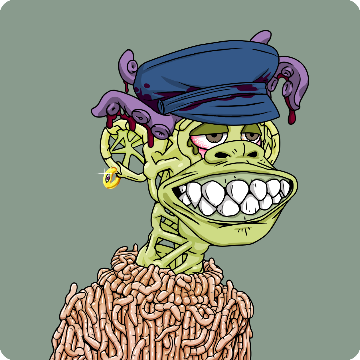 Yuga Labs - Mutant Ape Yacht Club - NFT # 3246