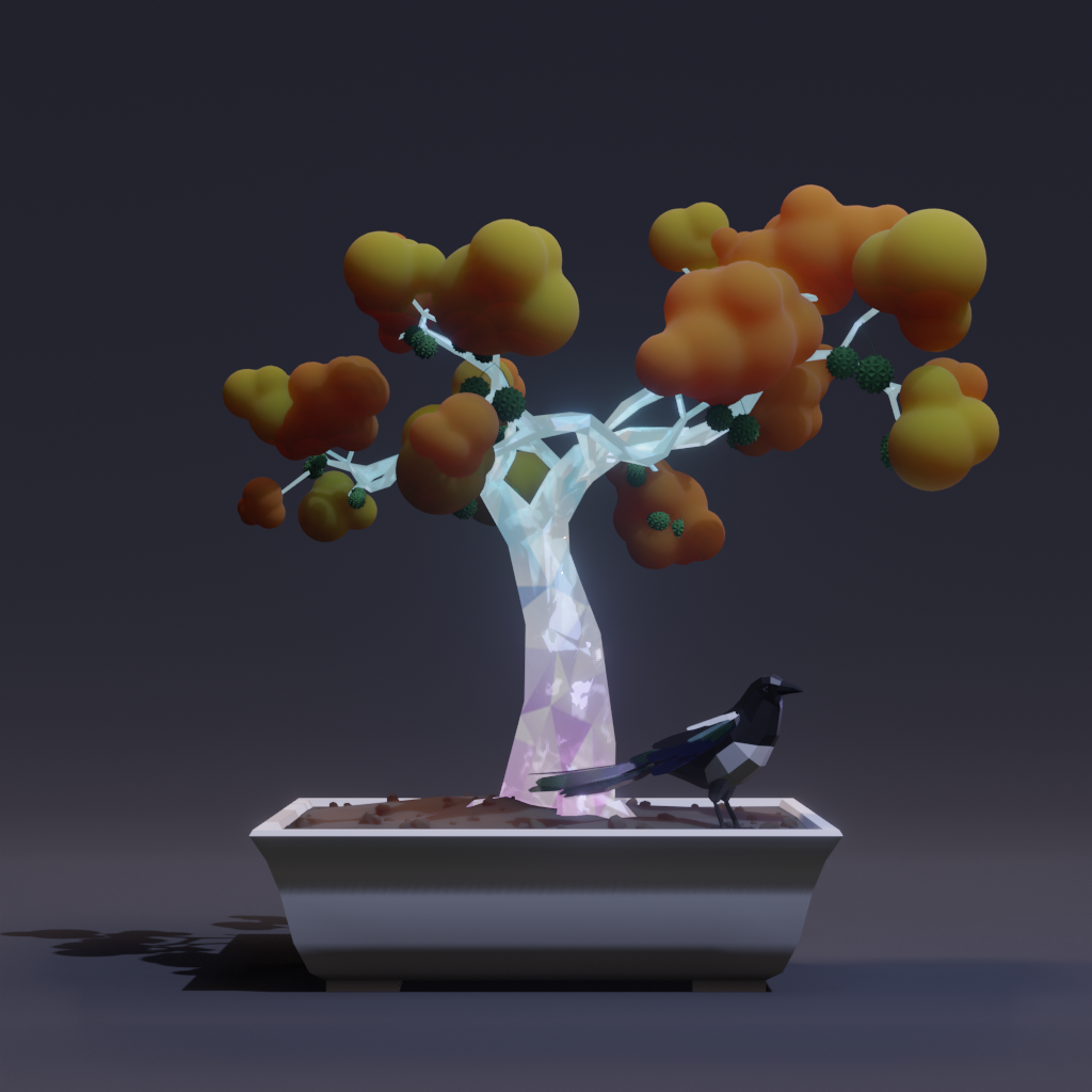 ZENFT Garden Society - Bonsai - Bonsai #8824 - NFT # 8824