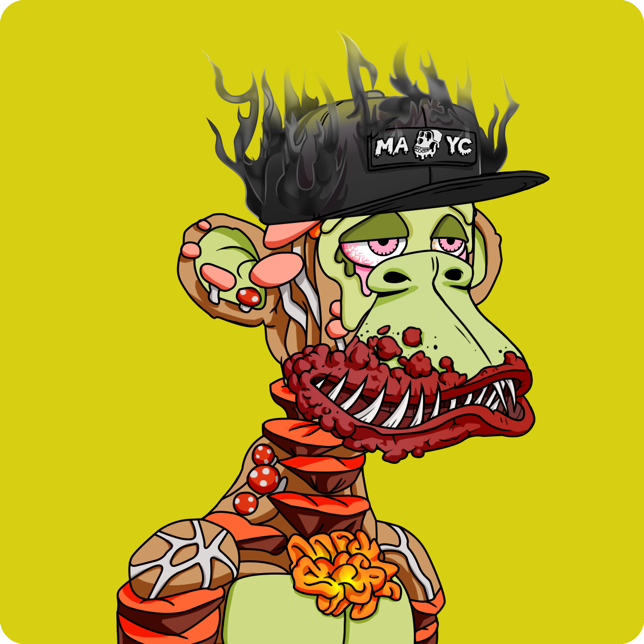 Yuga Labs - Mutant Ape Yacht Club - NFT # 10678