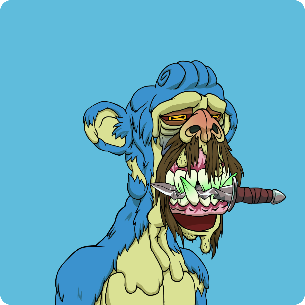 Yuga Labs - Mutant Ape Yacht Club - NFT # 5203