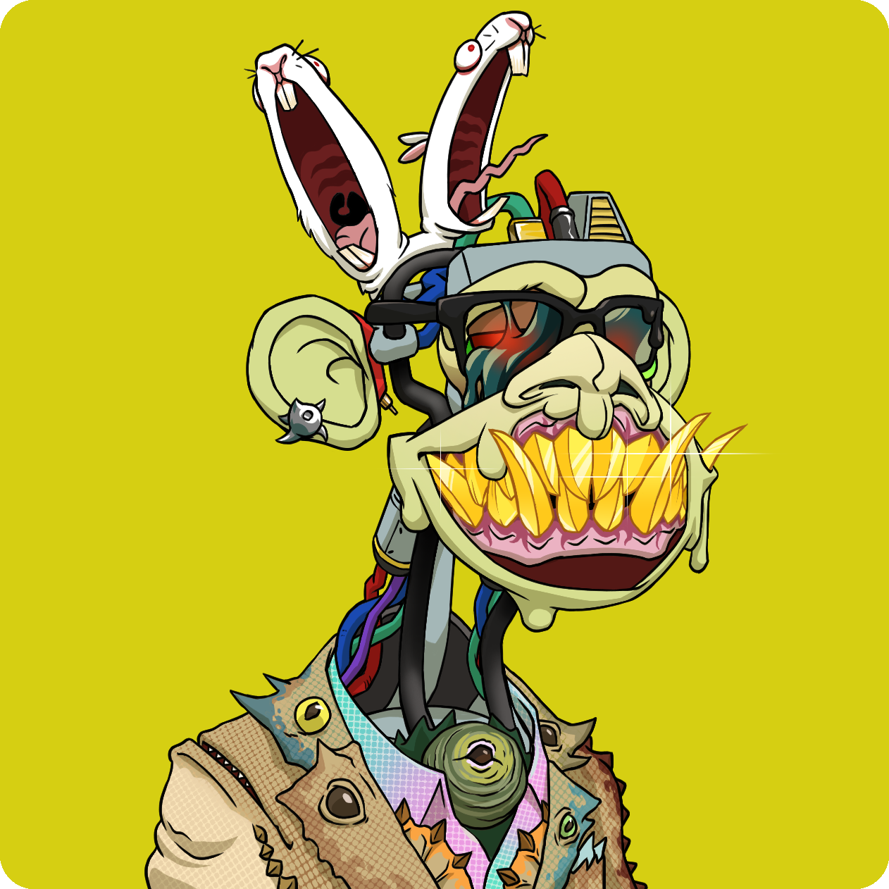 Yuga Labs - Mutant Ape Yacht Club - NFT # 13823