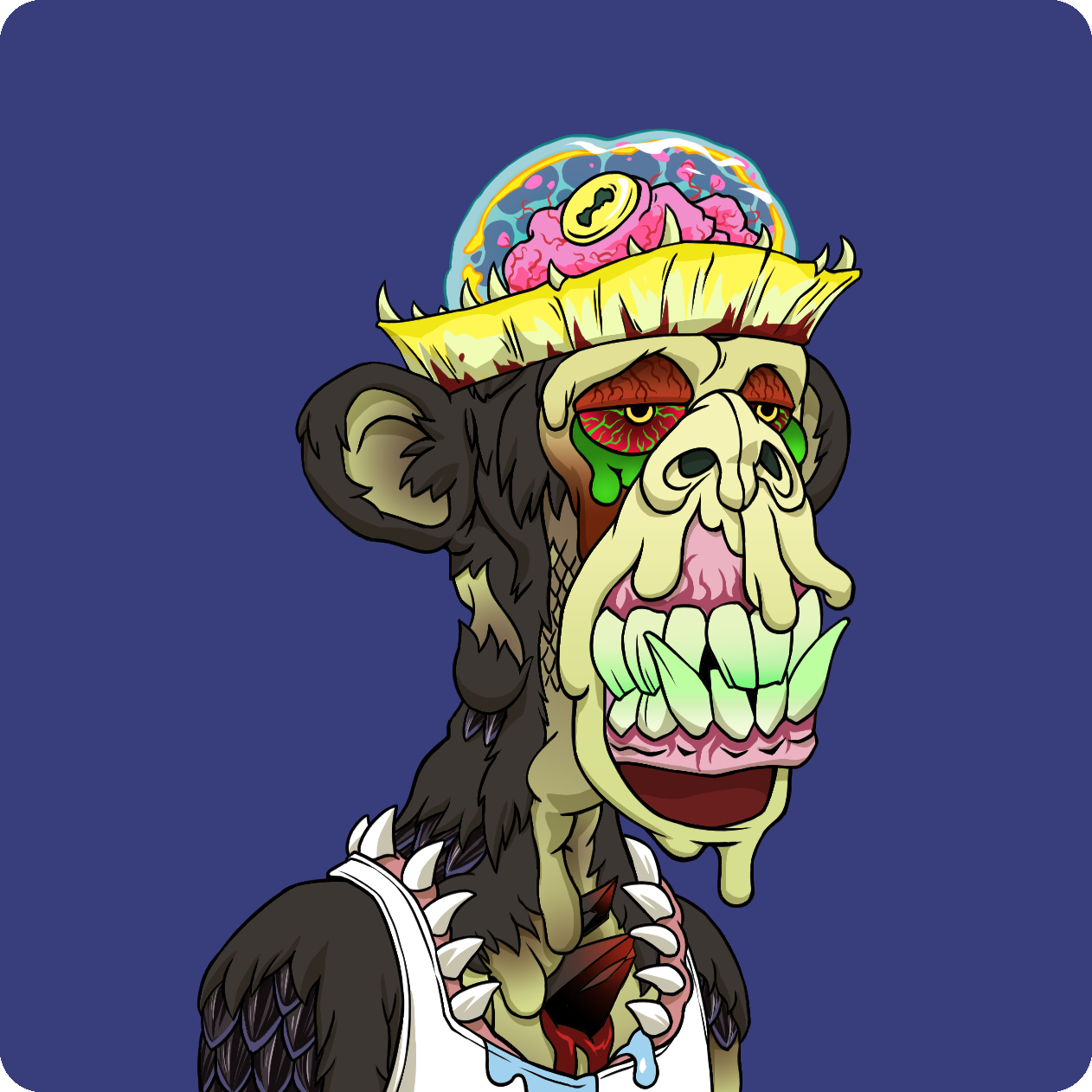 Yuga Labs - Mutant Ape Yacht Club - NFT # 16523