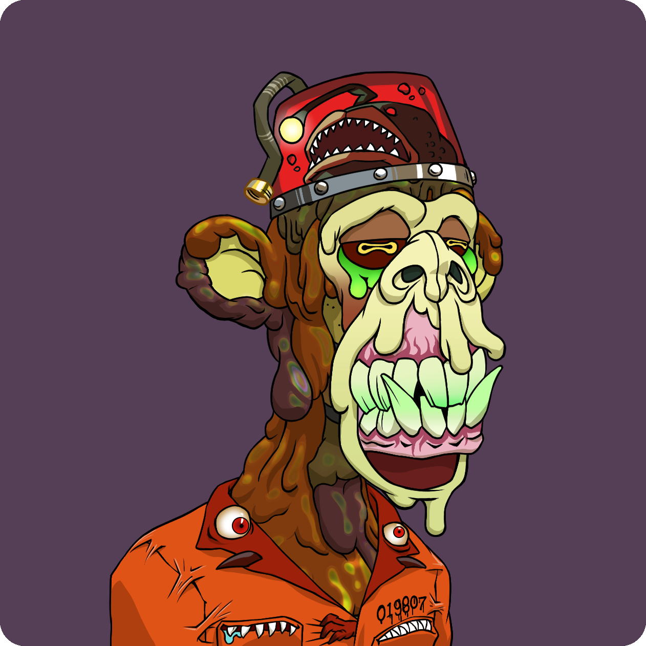 Yuga Labs - Mutant Ape Yacht Club - NFT # 2465