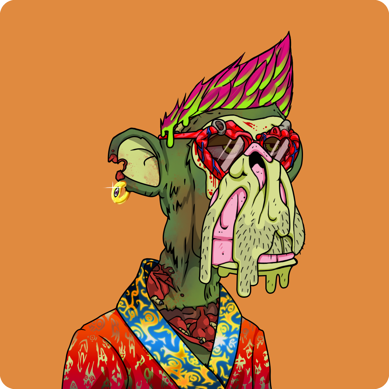 Yuga Labs - Mutant Ape Yacht Club - NFT # 60