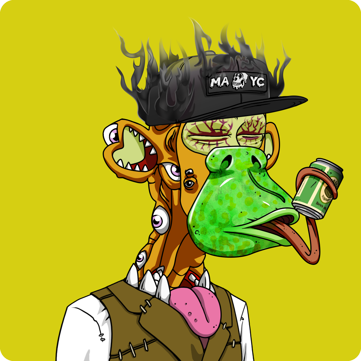 Yuga Labs - Mutant Ape Yacht Club - NFT # 22358