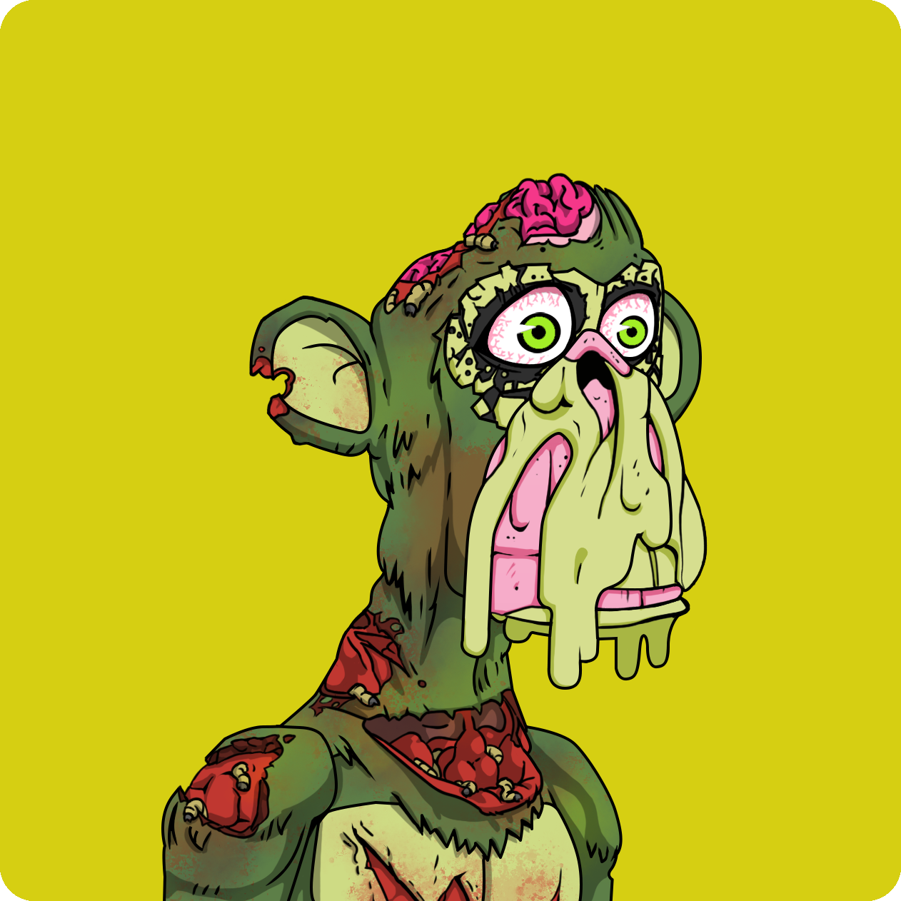 Yuga Labs - Mutant Ape Yacht Club - NFT # 4817