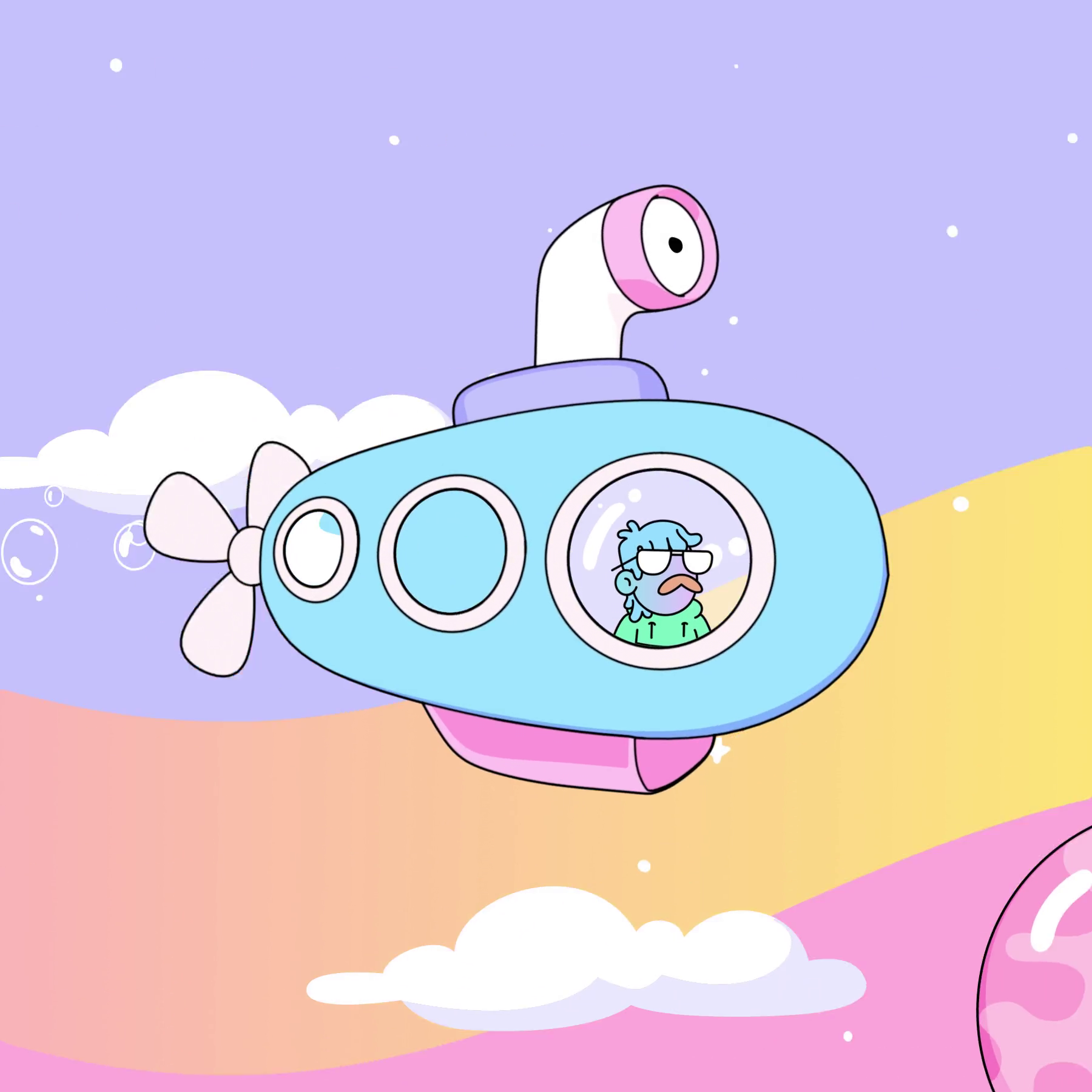 The Doodles Founders - Space Doodles - Space Doodle #322 - NFT # 322