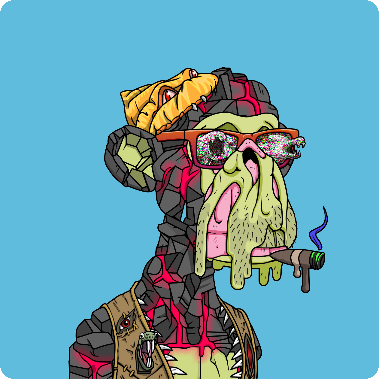 Yuga Labs - Mutant Ape Yacht Club - NFT # 17880