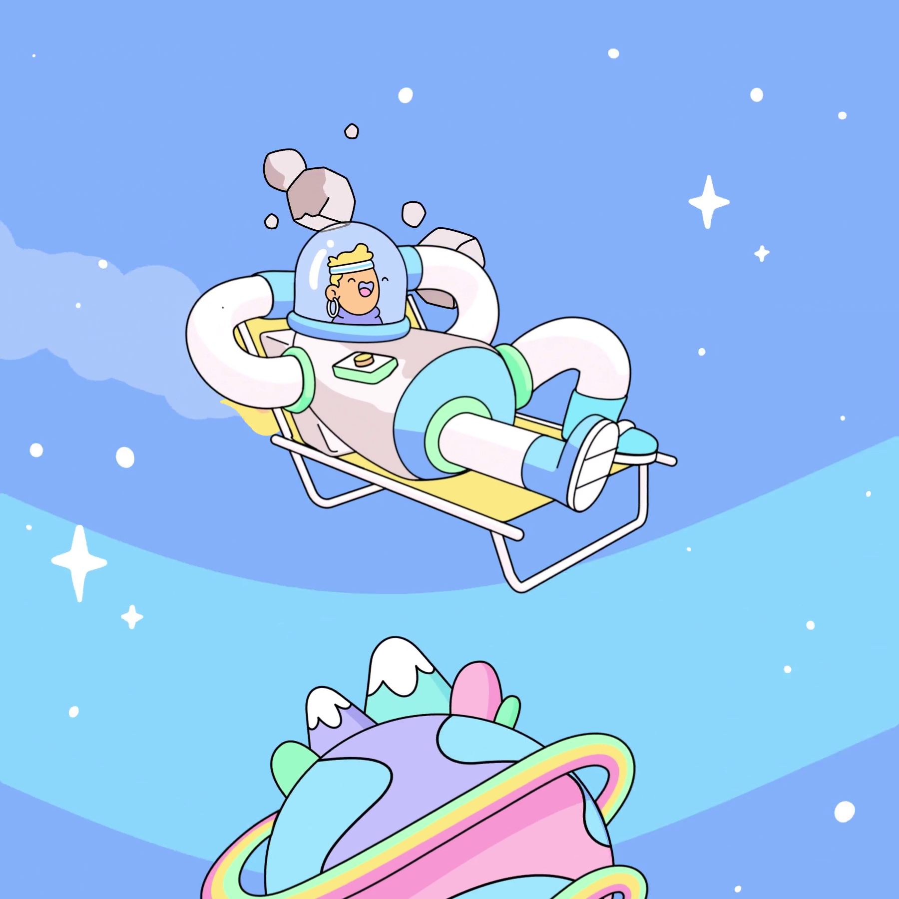 The Doodles Founders - Space Doodles - Space Doodle #269 - NFT # 269