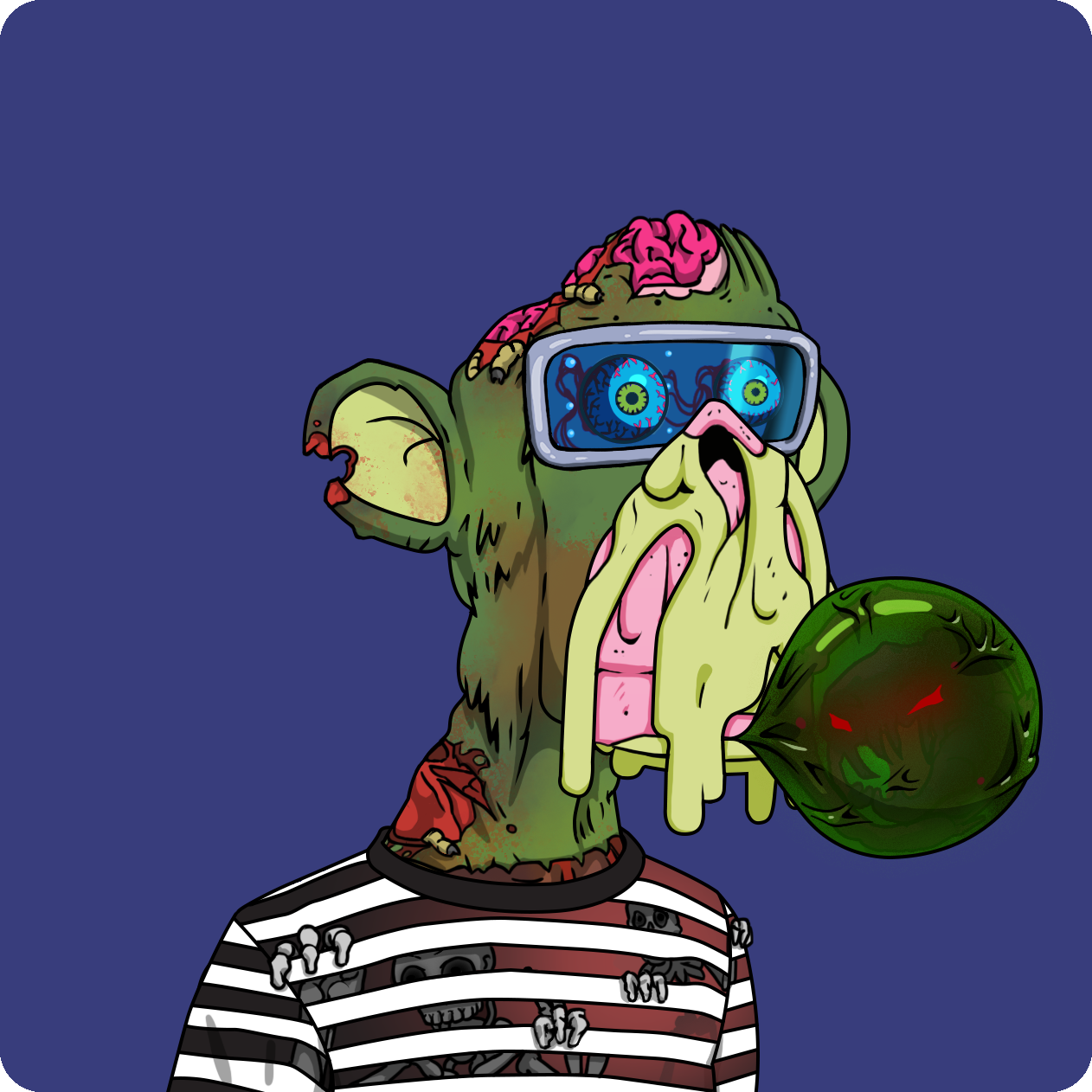 Yuga Labs - Mutant Ape Yacht Club - NFT # 12818