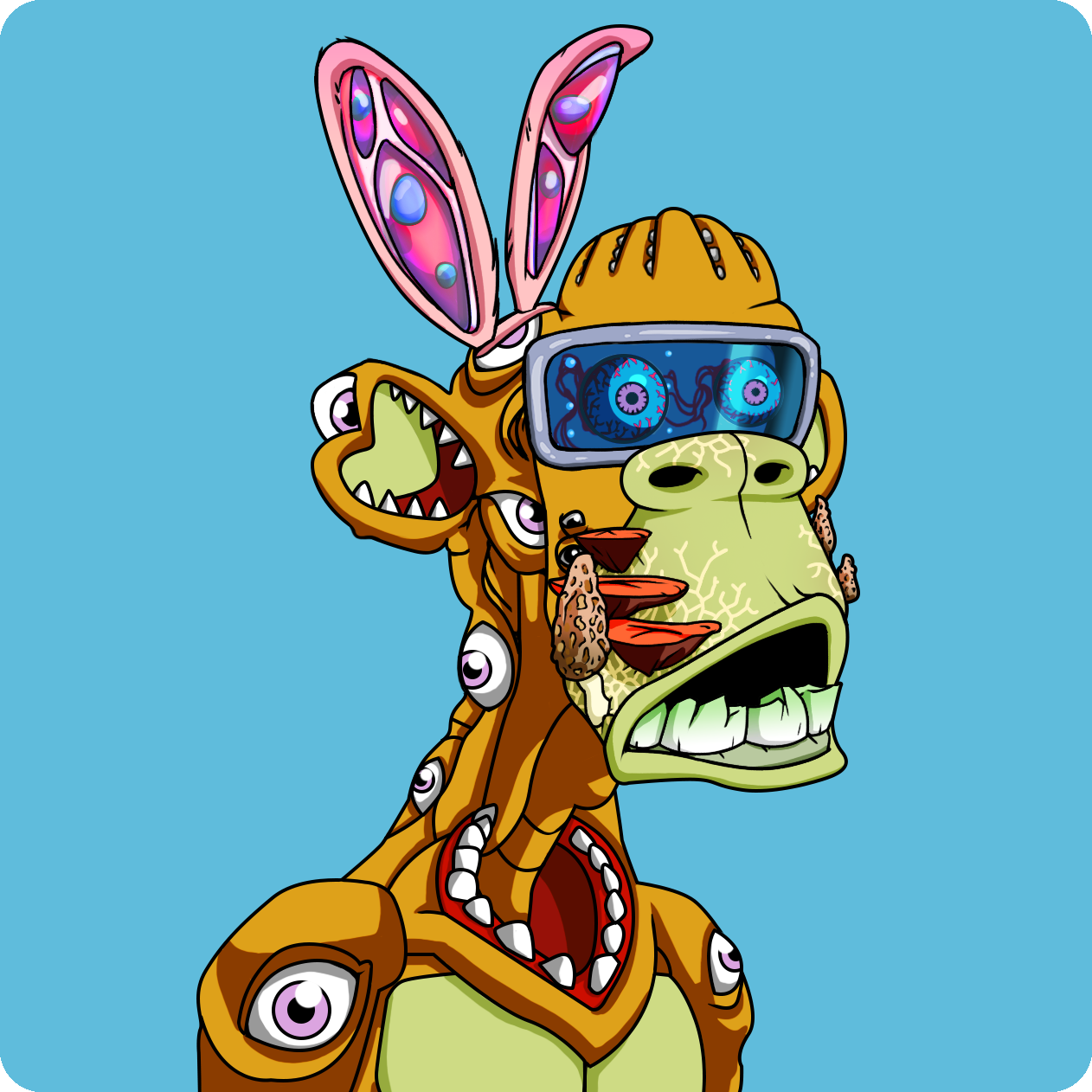 Yuga Labs - Mutant Ape Yacht Club - NFT # 2355