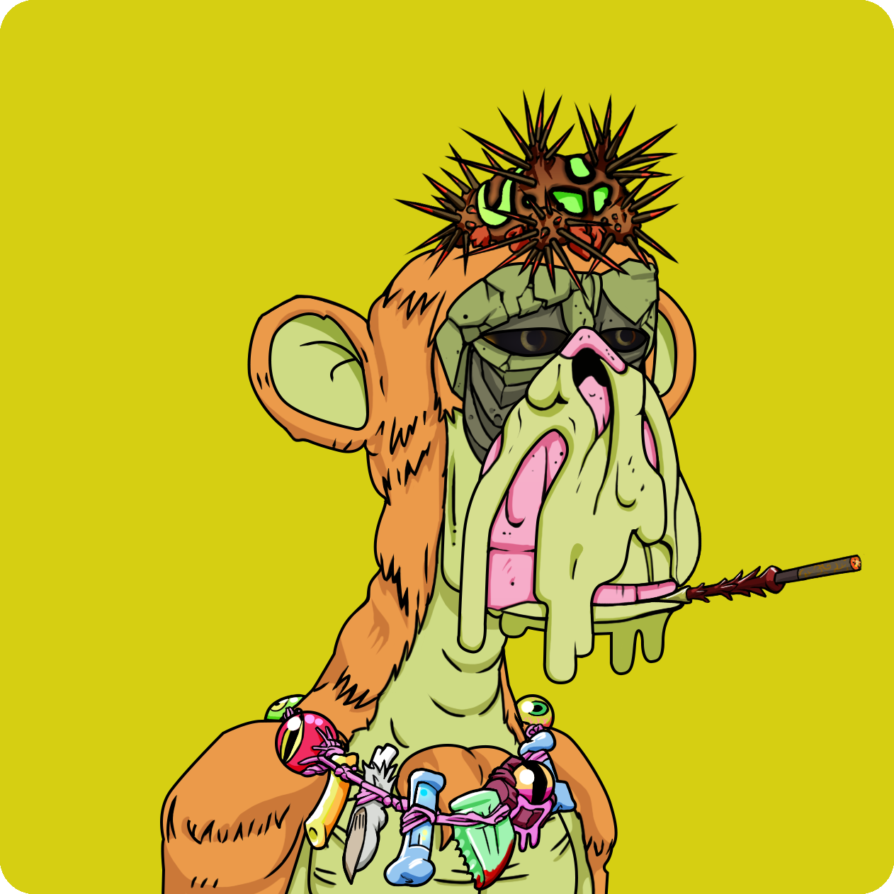 Yuga Labs - Mutant Ape Yacht Club - NFT # 21646