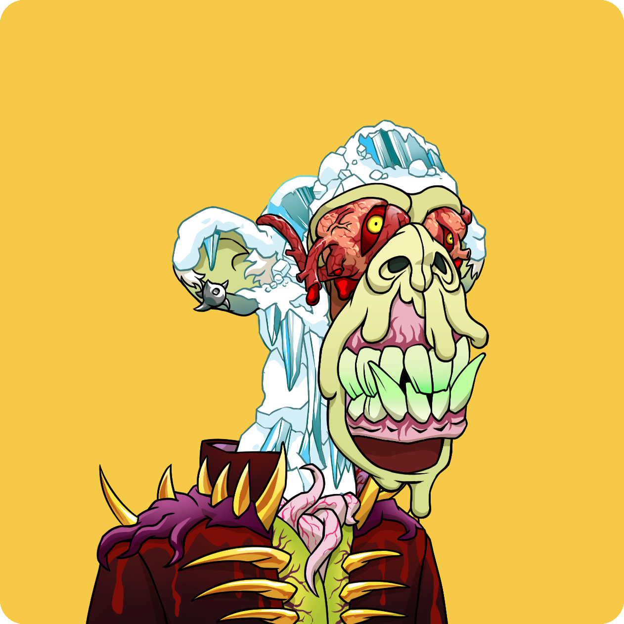 Yuga Labs - Mutant Ape Yacht Club - NFT # 3742