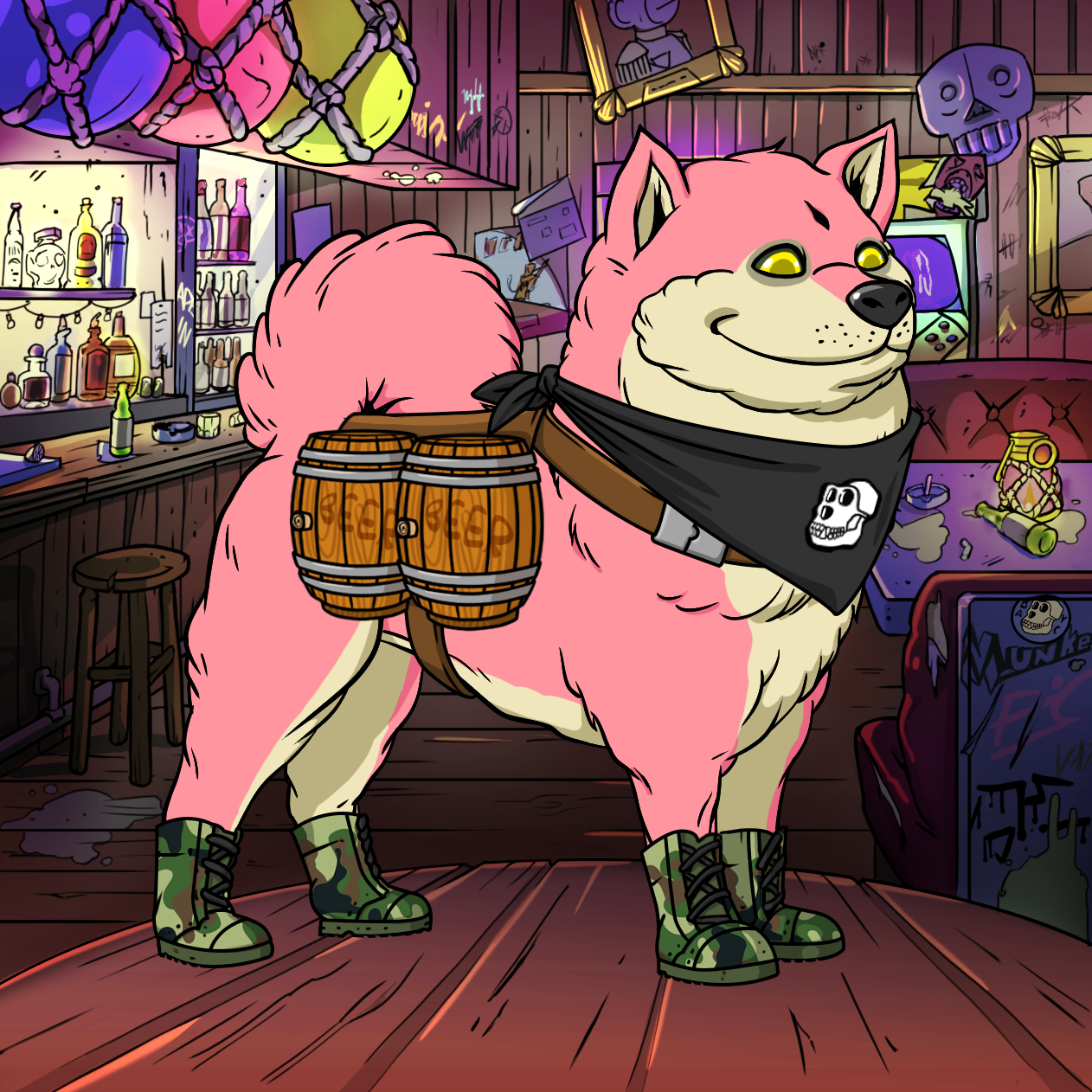 Yuga Labs - Bored Ape Kennel Club - NFT # 8829